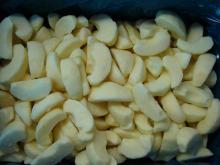 chinese  IQF   Frozen  apple sliced