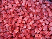  Frozen   strawberry  dice
