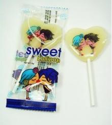 Heart-Shaped Lollipop