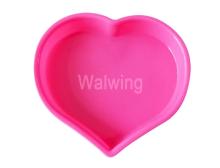 silicone heart cake mould