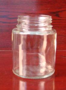 160ml round glass jar