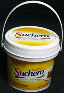 Suchero Premium 1kg TUB - low glycemic coconut sugar natural sweetener. 6 x 1000g