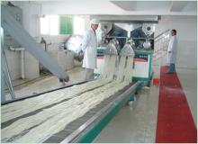 instant crossbridge rice noodle production line
