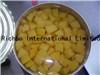 Canned Peach Dices