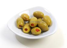 Green Olives Stuffed With Pepper Paste