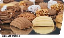 chocolate  filled   cookies 