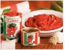 GINO quality Tomato Paste in can