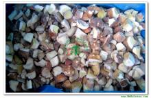 IQF Frozen Boletus Edulis Cubes -Mixed Stem and Cap Grade A(2*2CM)