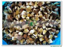 IQF Boletus Edulis (Frozen Boletus Edulis )-Cubes-Cap only -Grade C(2*2CM)