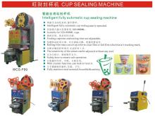 candy floss boba plastic cup sealing sealer machine