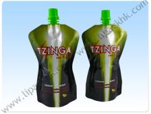 Shaped Spout Pouch For Energy drinks