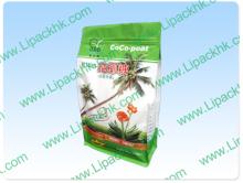 Block Bottom Resealable Zipper Candy Packaging Bag