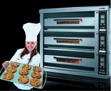 Best Price of 3 deck 9 trays Luxury Electric Oven NFD-90F