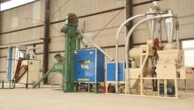 Automatic 6FW-12A maize flour and meal milling line