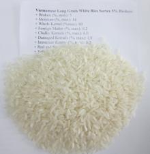 Vietnamese Long Grian White Rice