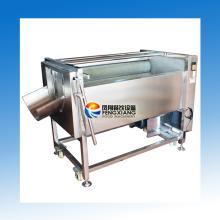 brush type vegetable washing peeling machine