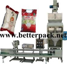 automatic weighing filling packing line for sugar, beans, rice