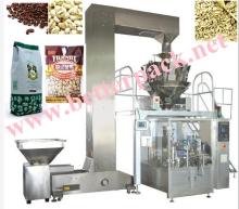 Automatic weighing packaging equipment for coffee beans, nuts, seeds