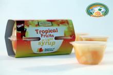Tropical  fruit  in  cup 