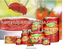 Canned tomato paste