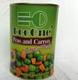 Canned Carrot and Peas