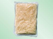 boiled burdock slice or silk