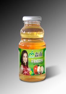 Apple Cider Vinegar Drink with Honey 250ML Glass Bottle
