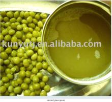 Canned green peas