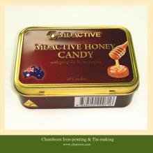 honey sweets tin box