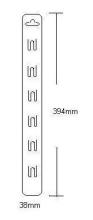 plastic strip, 6 hooks clip strips