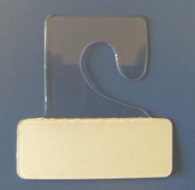 J-hook of adhesive food packing hook