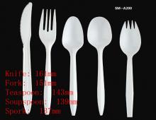 plastic disposable medium weight cutlery
