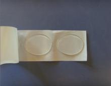 strong transparent glue dot