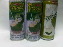 Coconut water in Glass Bottle 300ml.