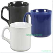 porcelain mugs, fully glazed color ceraimc cups