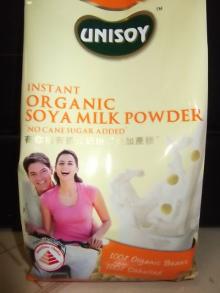 Unisoy Organic Soya Bean Milk Powder (No Cane Added)