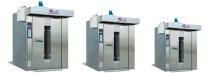 Gas rotray rack oven