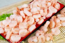 frozen  peeled   shrimp , PUD seafood