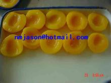 canned yellow peach halves in light syrup