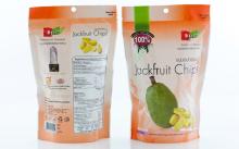 Crispy Jackfruit Chips from 100% Fresh and Natural Jackfruit snack of Thailand