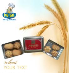 158g tin cookies