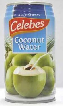 Celebes Coconut water in 520ml can