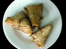 Chicken rice dumplings