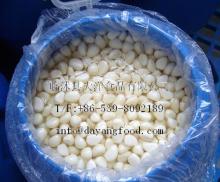 peeled garlic cloves in brine