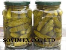 Canned cucumber