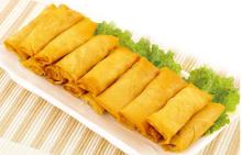 quick frozen spring roll