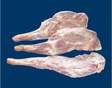 bone-in front leg of lamb