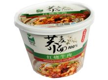 non-fried buckwheat instant noodles /braised beef