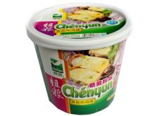 chicken and mushroom purple sweet potato non-fried instant noodles