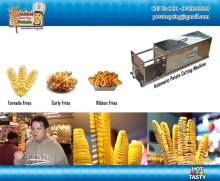french fries potato cutting machine